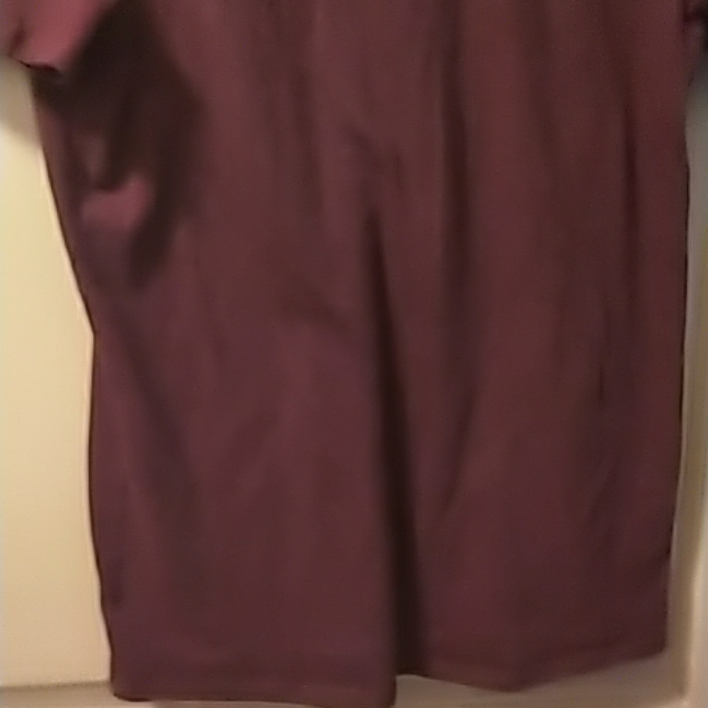 Pink Victoria Secret v neck dark red t shirt XS - Picture 7 of 7